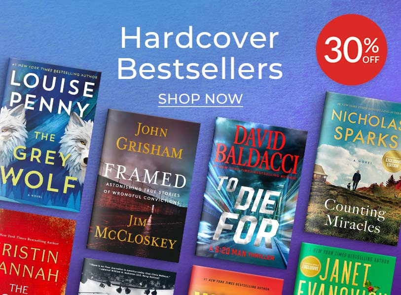 30% Off Hardcover Bestsellers. Shop Now 